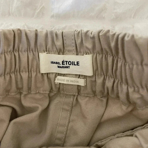 Isabel Marant Nenes beige jogger pants - Picture 8 of 12